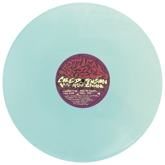 Core Dimension With Angie Brown - Feel the Power EP (Light Blue Colour Vinyl Edition)