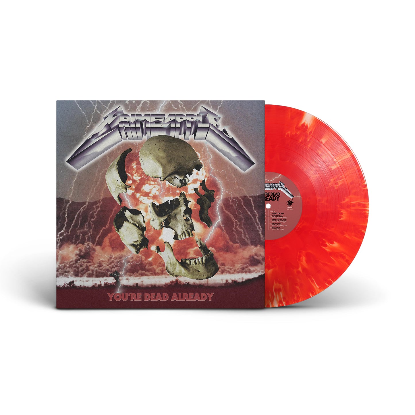 Crimeapple - You’re Dead Already [RED GHOST VINYL]