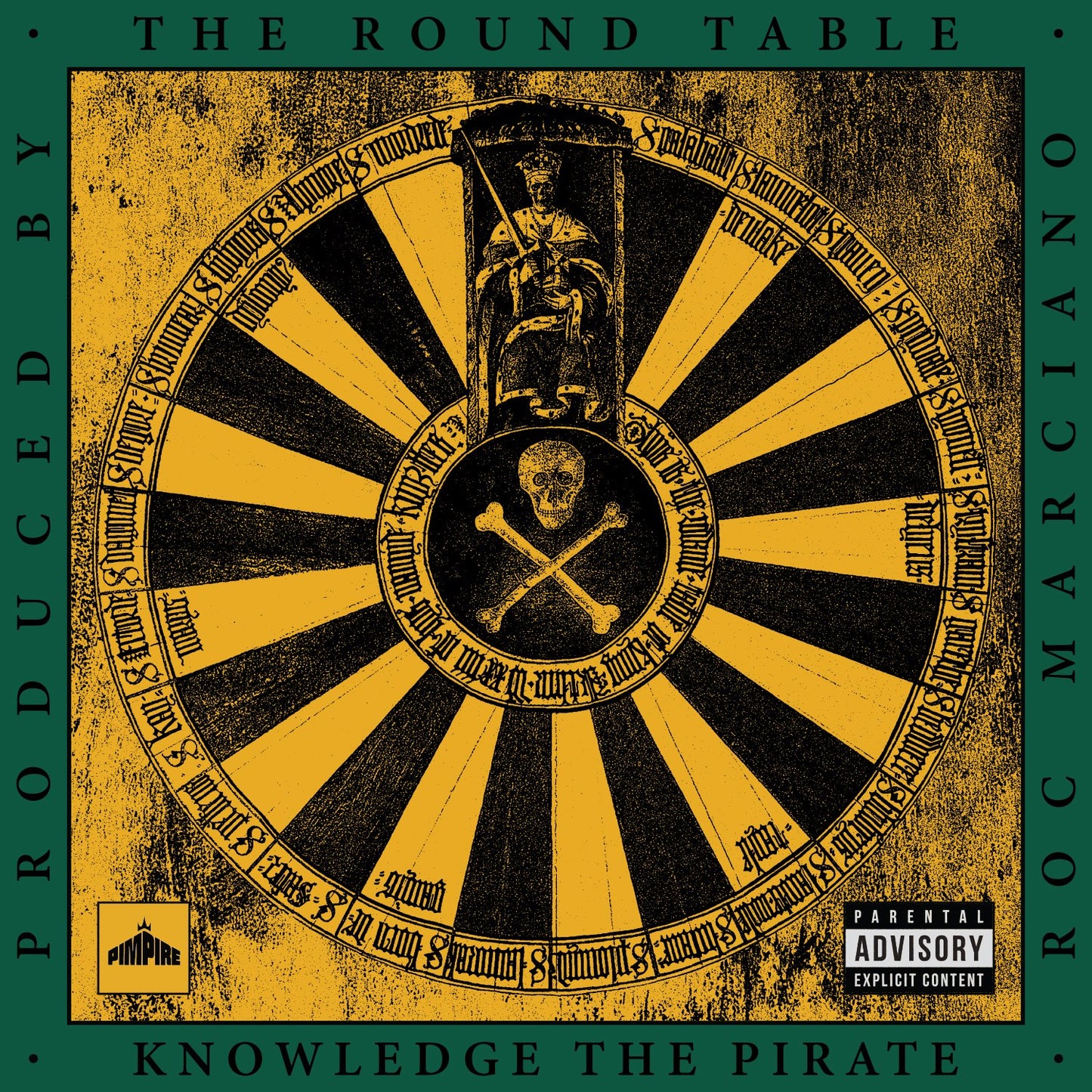 Knowledge The Pirate & Roc Marciano - The Round Table Cover #1