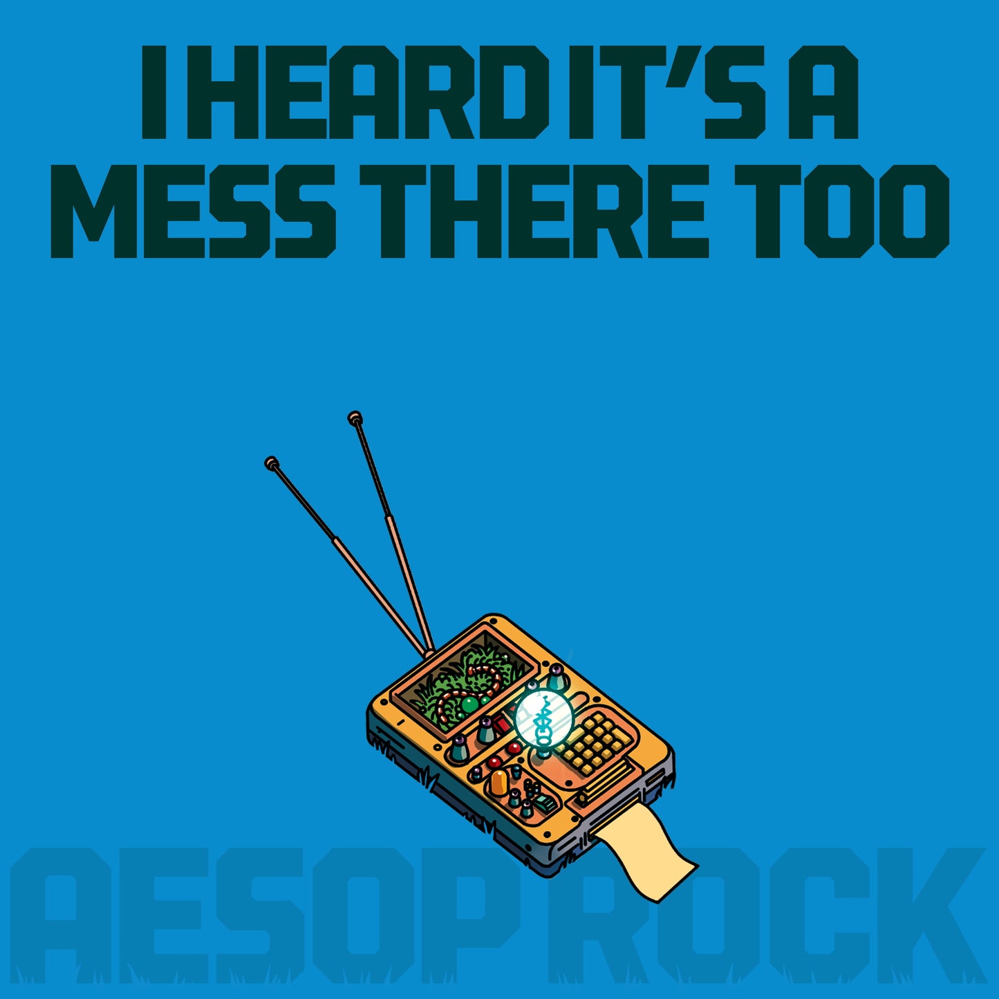 Aesop Rock - I Heard It’s A Mess There Too [CD]