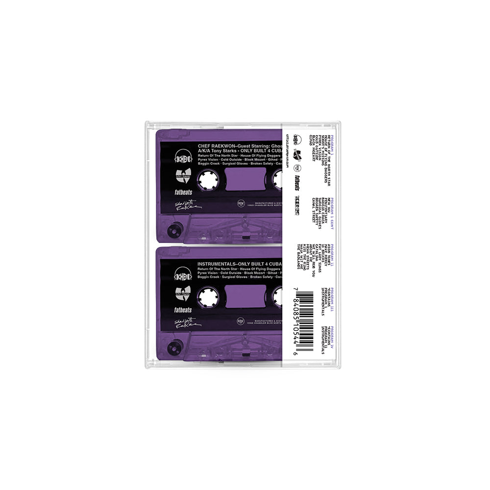 Raekwon - Only Built 4 Cuban Linx... Pt. II: Vocal & Instrumental Versions [Special edition double Purple Cassette]