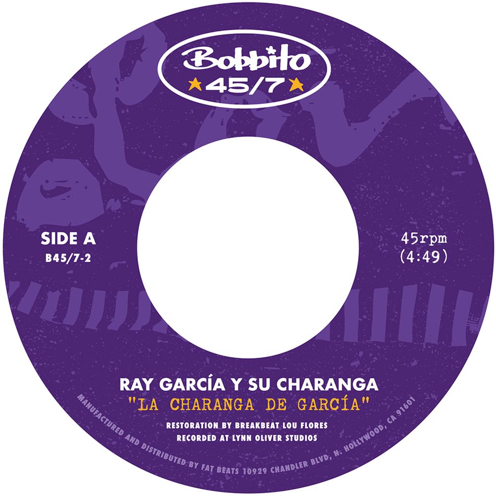 Ray García y Su Charanga - La Charanga de García b/w Para Ti [7" Opaque White Vinyl]