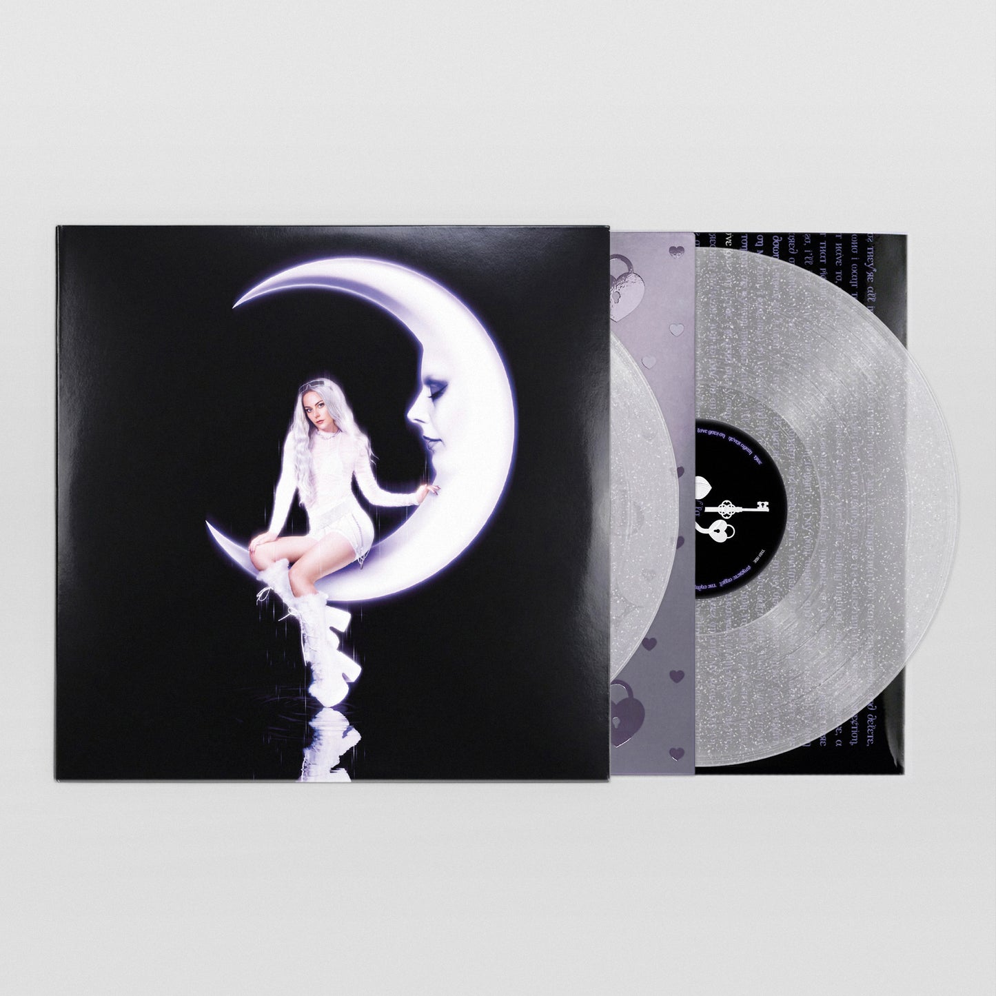 Hannah Diamond - Reflections Upscaled Vinyl [Milky Clear Glitter 2LP]