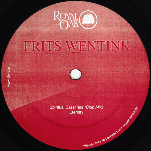 Frits Wentink - Spiritual Basslines [Red Vinyl]