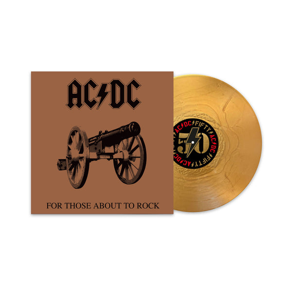 AC/DC - For Those About To Rock (50th Anniversary) [Gold LP]