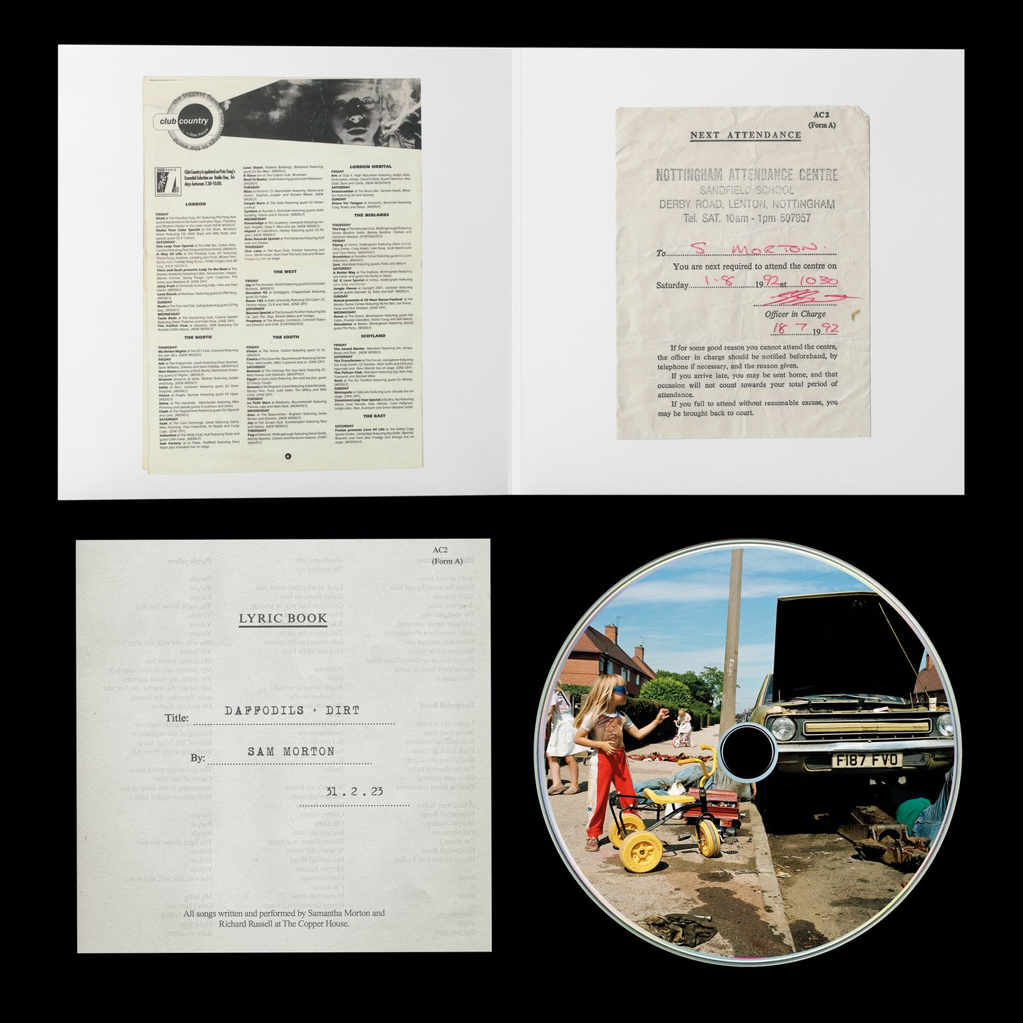 Sam Morton - Daffodils & Dirt [CD]