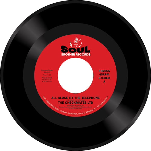 THE CHECKMATES LTD - All Alone By The Telephone [7" Vinyl]