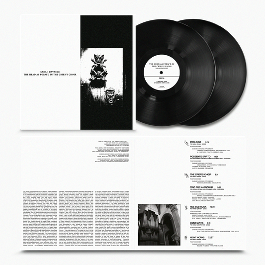 Sarah Davachi - The Head as Form'd in the Crier's Choir [2LP]