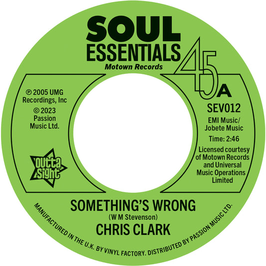 Chris Clark - Something’s Wrong / Do I Love Youi (Indeed I Do)