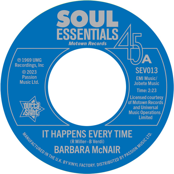 Barbara McNair - It Happens Every Time / You’re Gonna Love My Baby