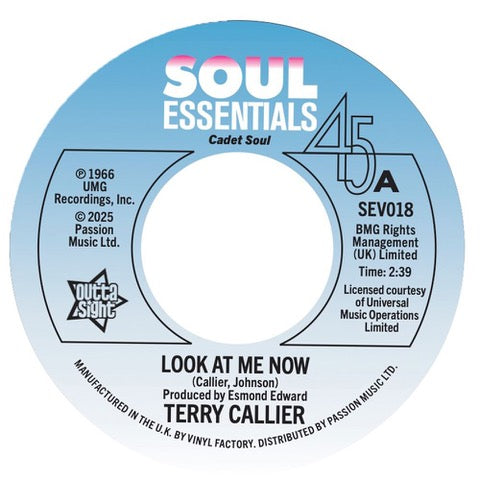 Terry Callier - Look At Me Now / Look At Me Now (Alternative Take)  [7" Vinyl]