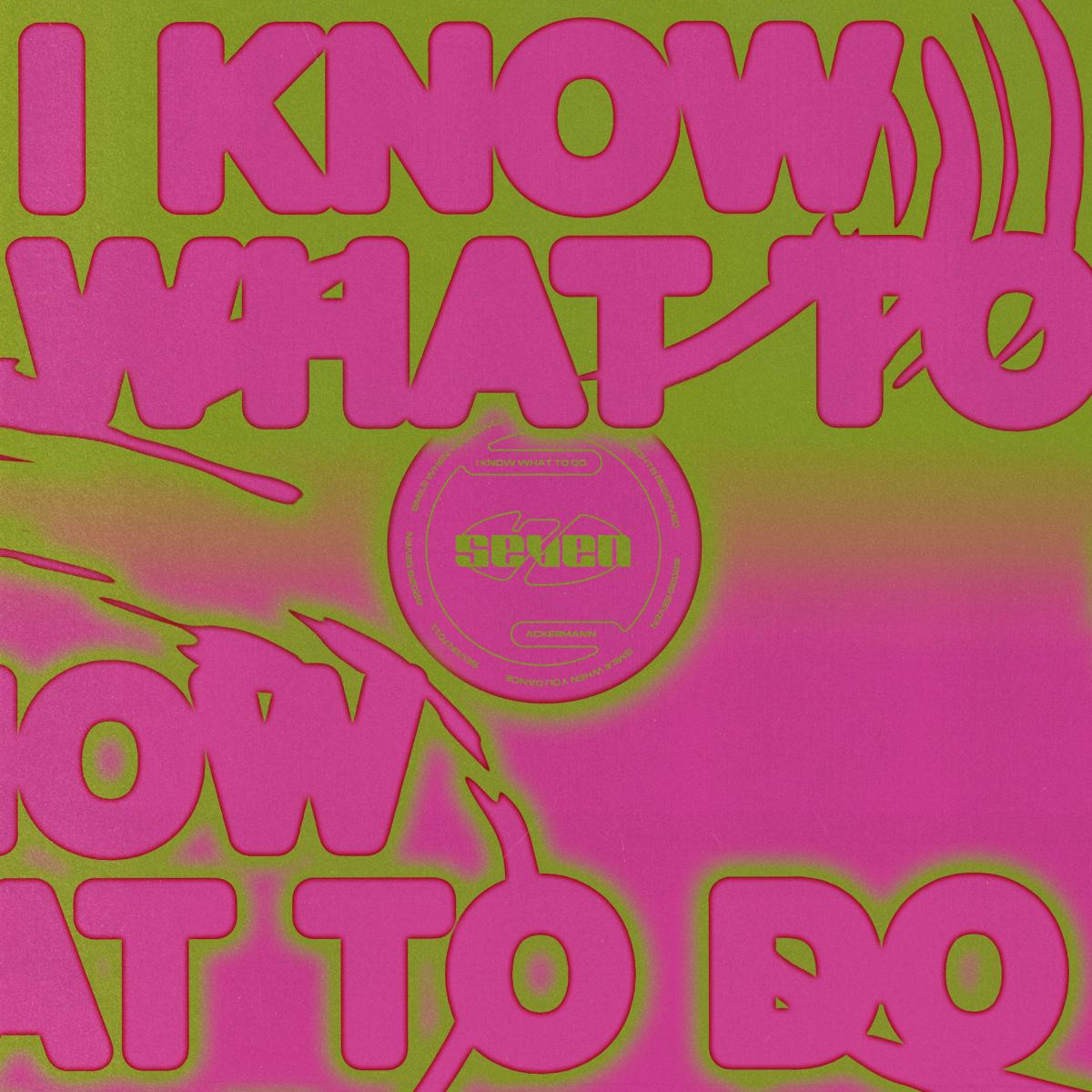 Ackermann - I know what to do [Printed Sleeve,Incl. DL Codes,Glossy Sleeve,Shrinkwrap]