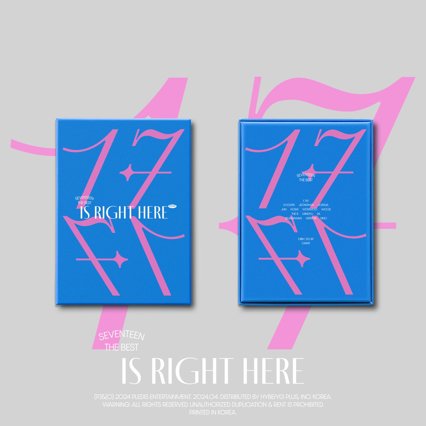 SEVENTEEN - SEVENTEEN BEST ALBUM '17 IS RIGHT HERE' (DEAR Ver.) [2CD]