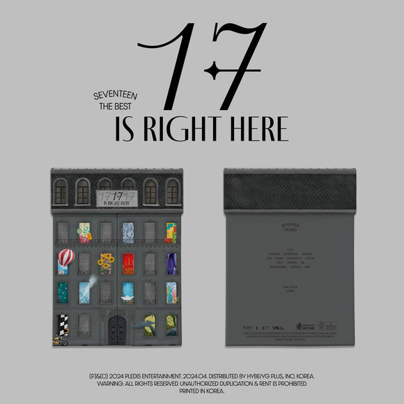 SEVENTEEN - SEVENTEEN BEST ALBUM '17 IS RIGHT HERE' (HERE Ver.) [2CD]