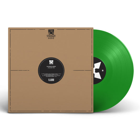 Various Artists - Shuriken Vol. 10 [Green Colour vinyl]