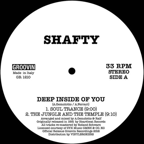 SHAFTY - DEEP INSIDE OF YOU