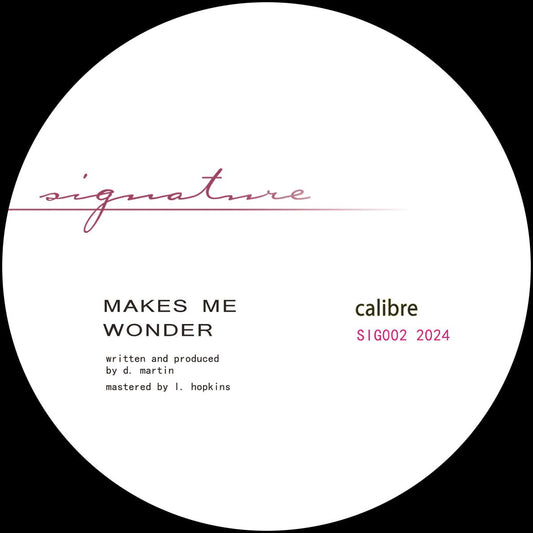 Calibre - Makes Me Wonder / Got To Have You