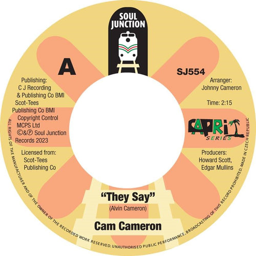 Cam Cameron - They Say/I’m A Lonely man [7" Vinyl]