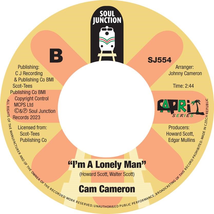 Cam Cameron - They Say/I’m A Lonely man [7" Vinyl]