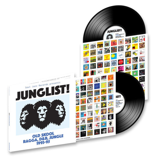 Soul Jazz Records Presents JUNGLIST! Old Skool Ragga, D&B, Jungle [2LP]