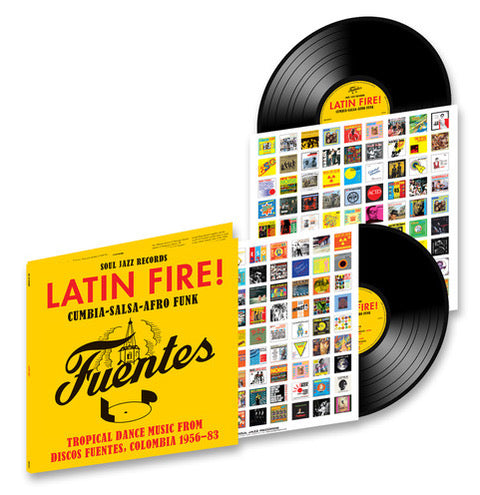 Various - Latin Fire!  Cumbia–Salsa–Afro-Funk: Tropical Dance Music from Discos Fuentes, Colombia 1956-83 [2LP]