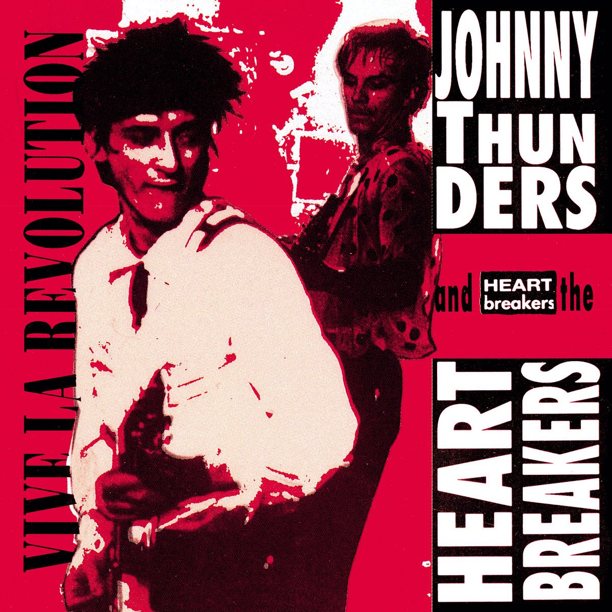 JOHNNY THUNDERS & THE HEARTBREAKERS - VIVE LA REVOLUTION [red vinyl]