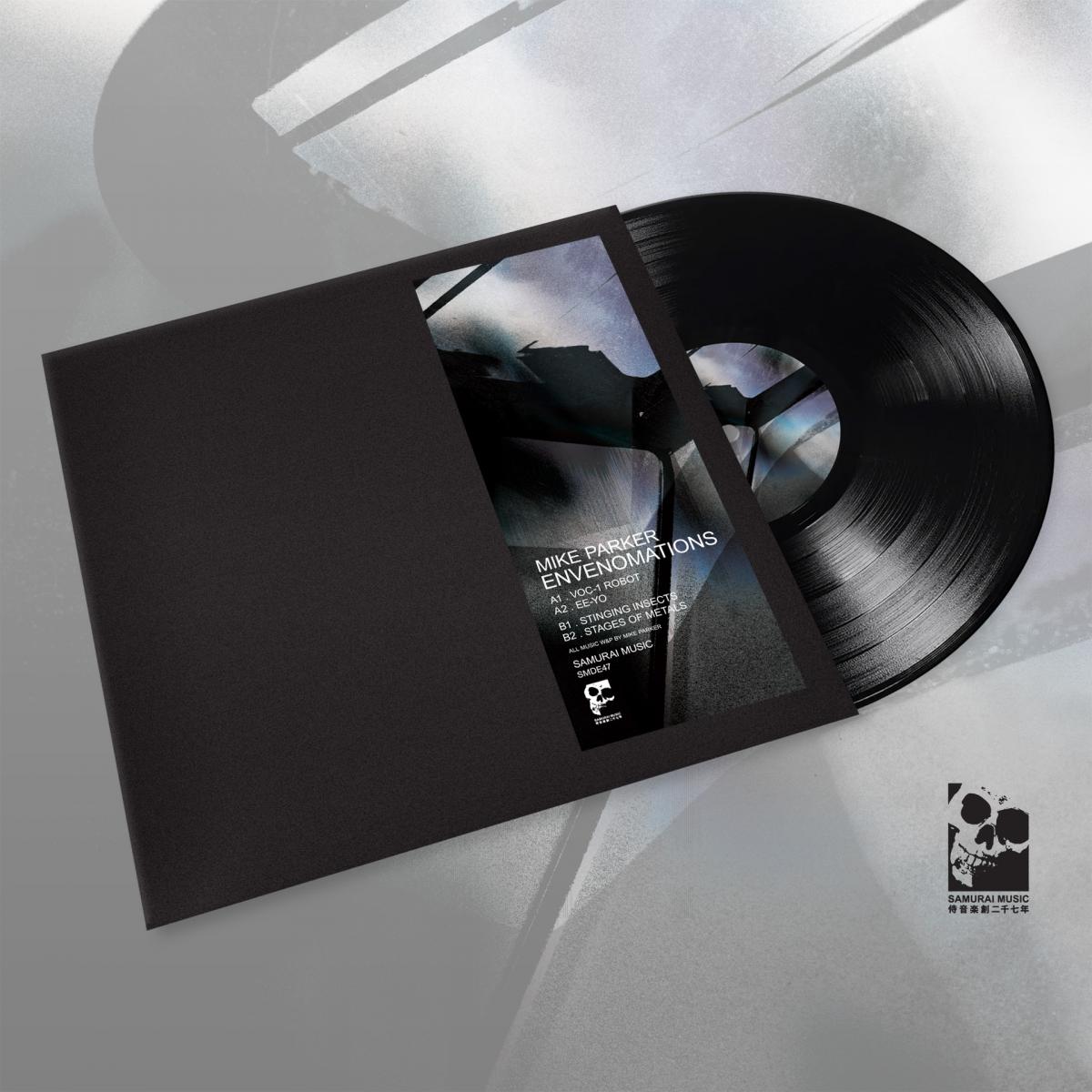 Mike Parker - Envenomations [printed / stickered label sleeve]