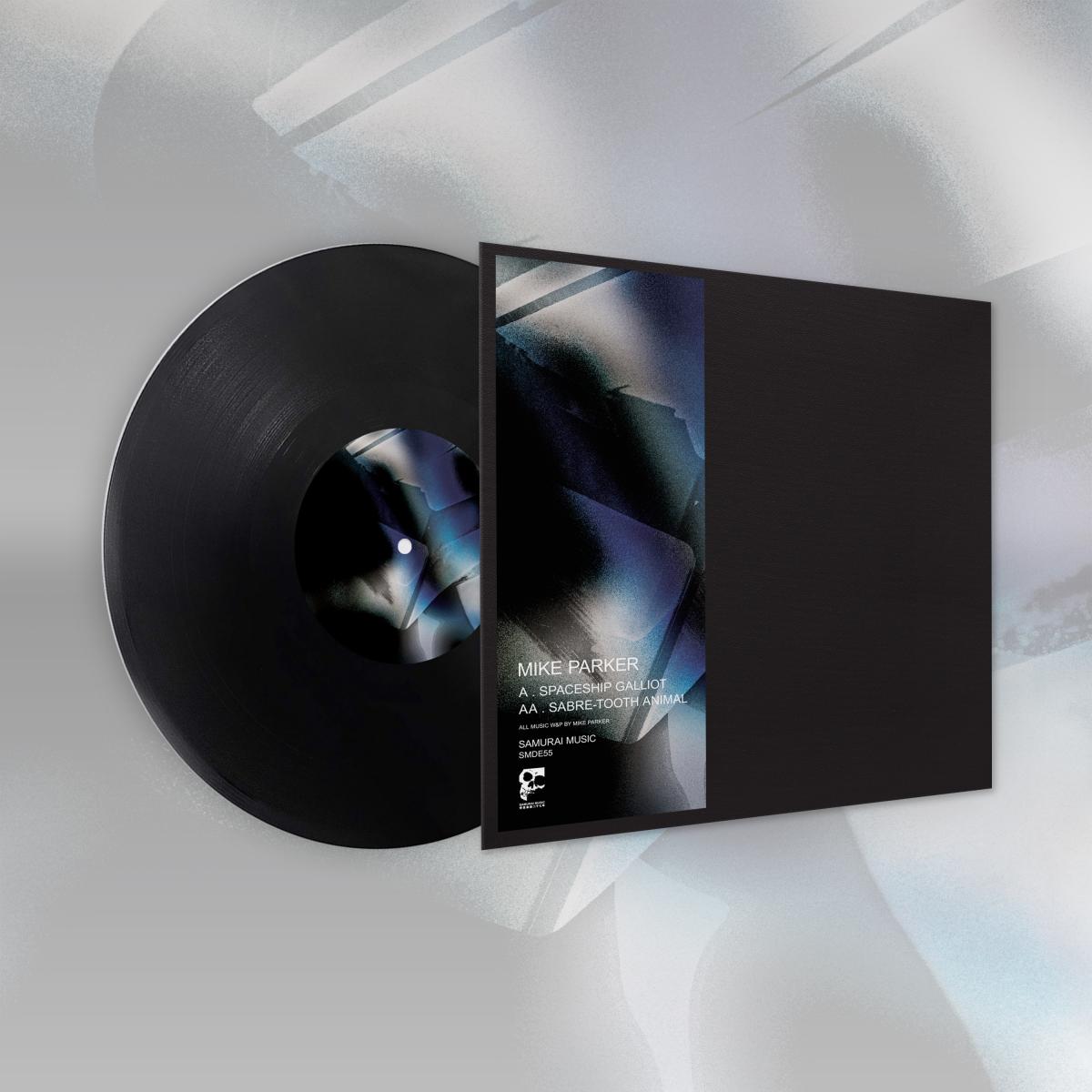 Mike Parker - Spaceship Galliot / Saber-tooth Animal (10" Vinyl) [Stickered Sleeve]