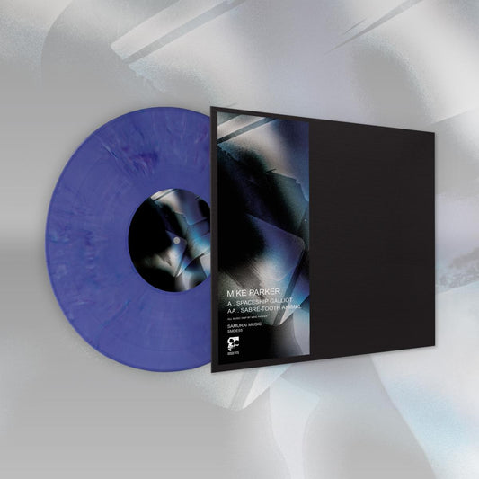 Mike Parker - Spaceship Galliot / Saber-tooth Animal [Stickered Sleeve,Marbled Vinyl]