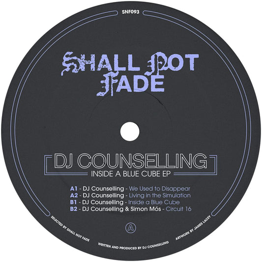DJ Counselling - Inside A Blue Cube EP [blue vinyl / label sleeve]