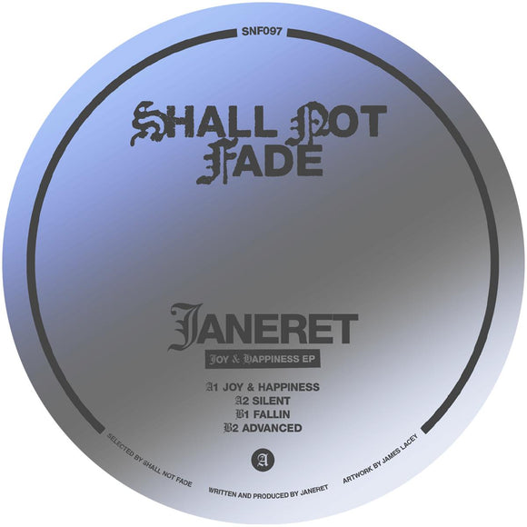 Janeret - Joy & Happiness EP [blue vinyl / label sleeve]