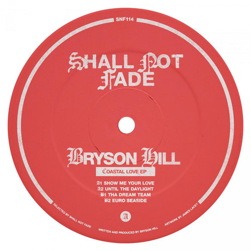 Bryson Hill - Coastal Love EP [pink vinyl / label sleeve]