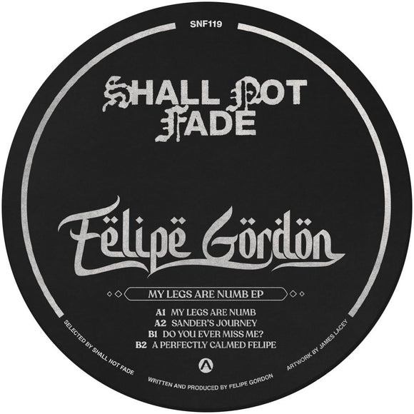 Felipe Gordon - My Legs Are Numb [yellow marbled vinyl / label sleeve]