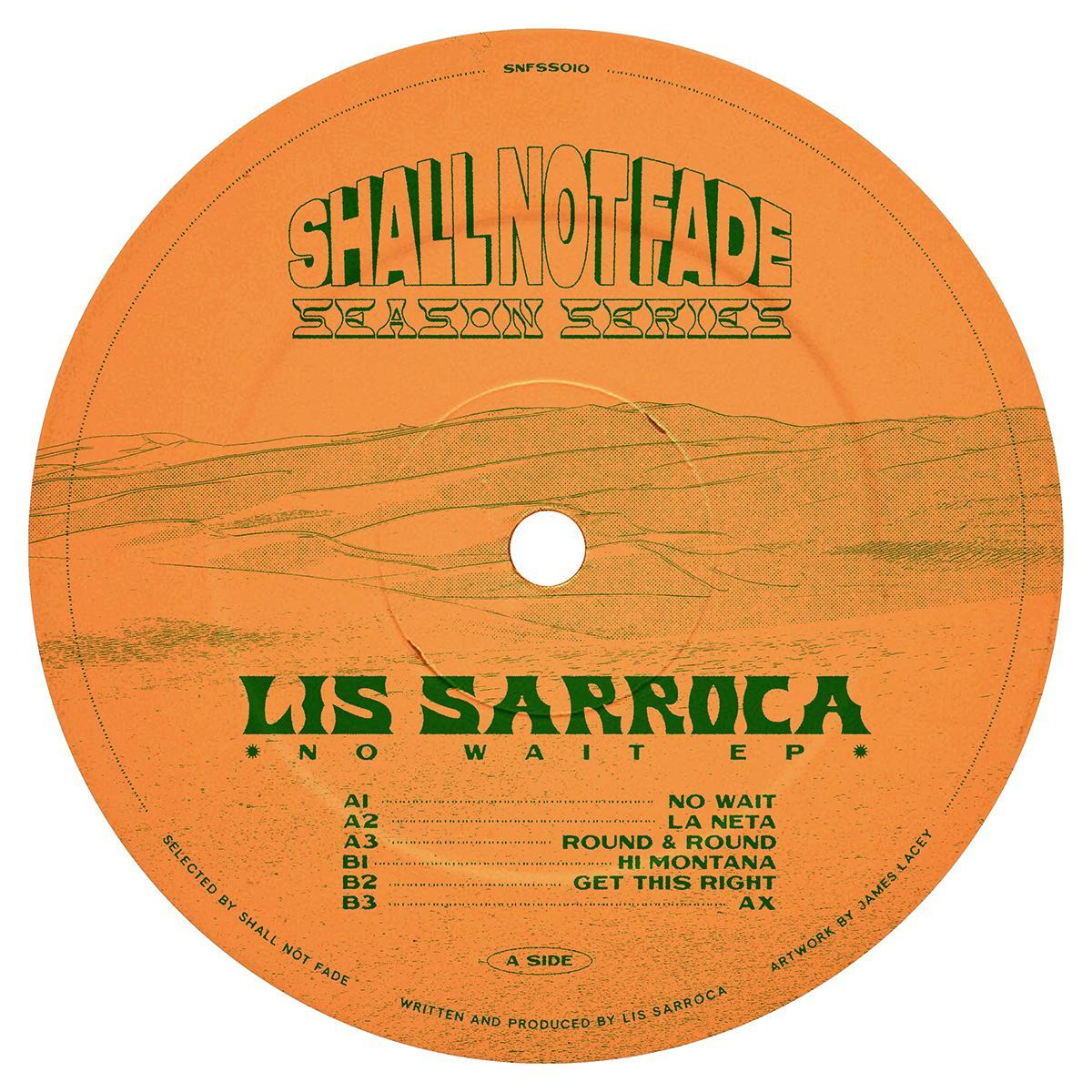 Lis Sarroca - No Wait EP [marbled vinyl / printed sleeve]