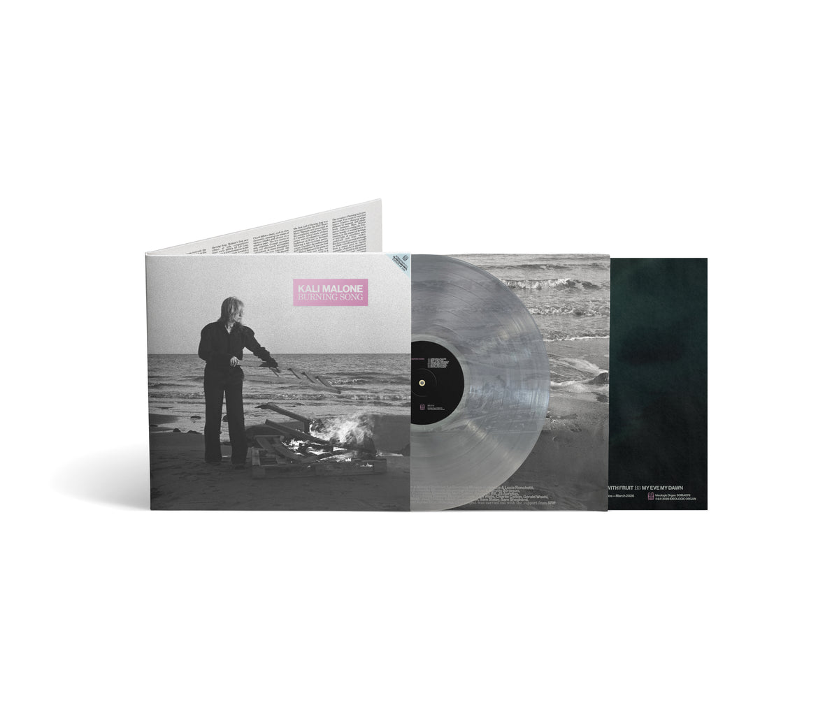 Kali Malone - Burning Song [Glass Clear Vinyl]