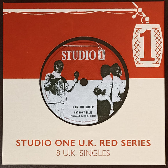 Various Artists - Studio One U.K. Red Series [8x7” Boxset]