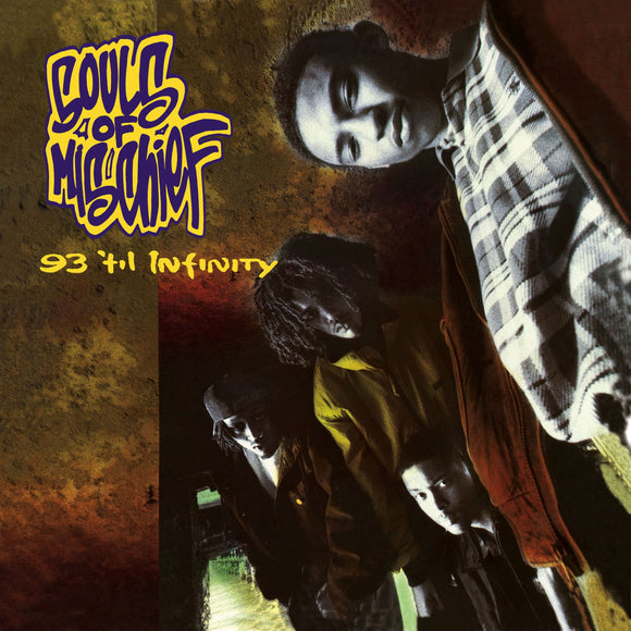 Souls Of Mischief - 93 'Til Infinity 30th Anniversary [2LP Cloudy Blue and Cloudy Yellow Vinyl]