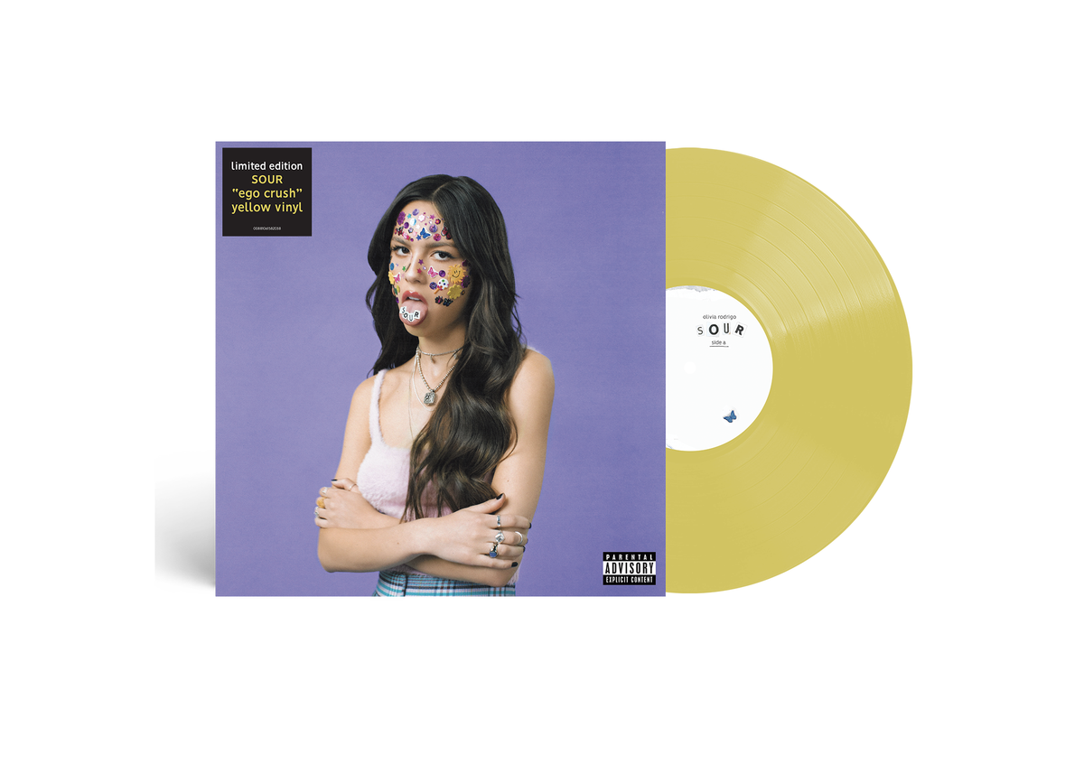 Olvia Rodrigo - SOUR [EGO CRUSH YELLOW LP]