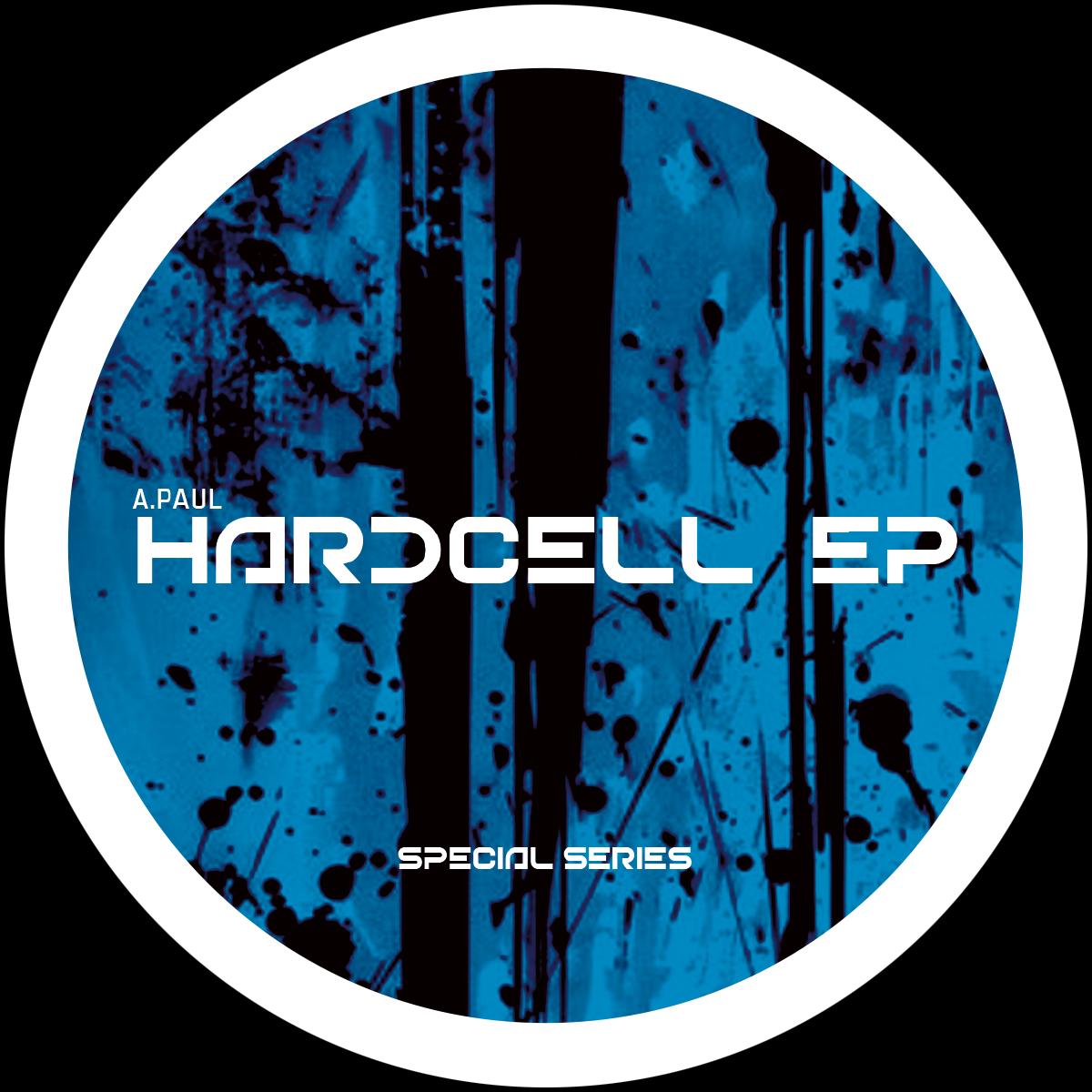A.Paul - Hardcell EP [blue marbled vinyl]