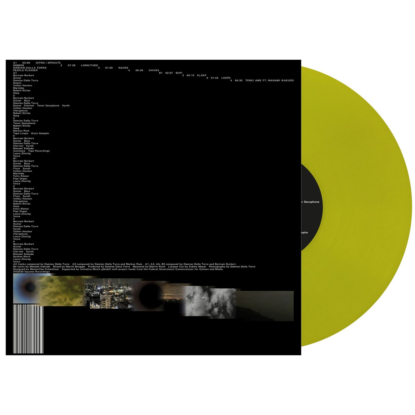 Damian Dalla Torre - People Pleaser [Limited Nebular Green Vinyl]