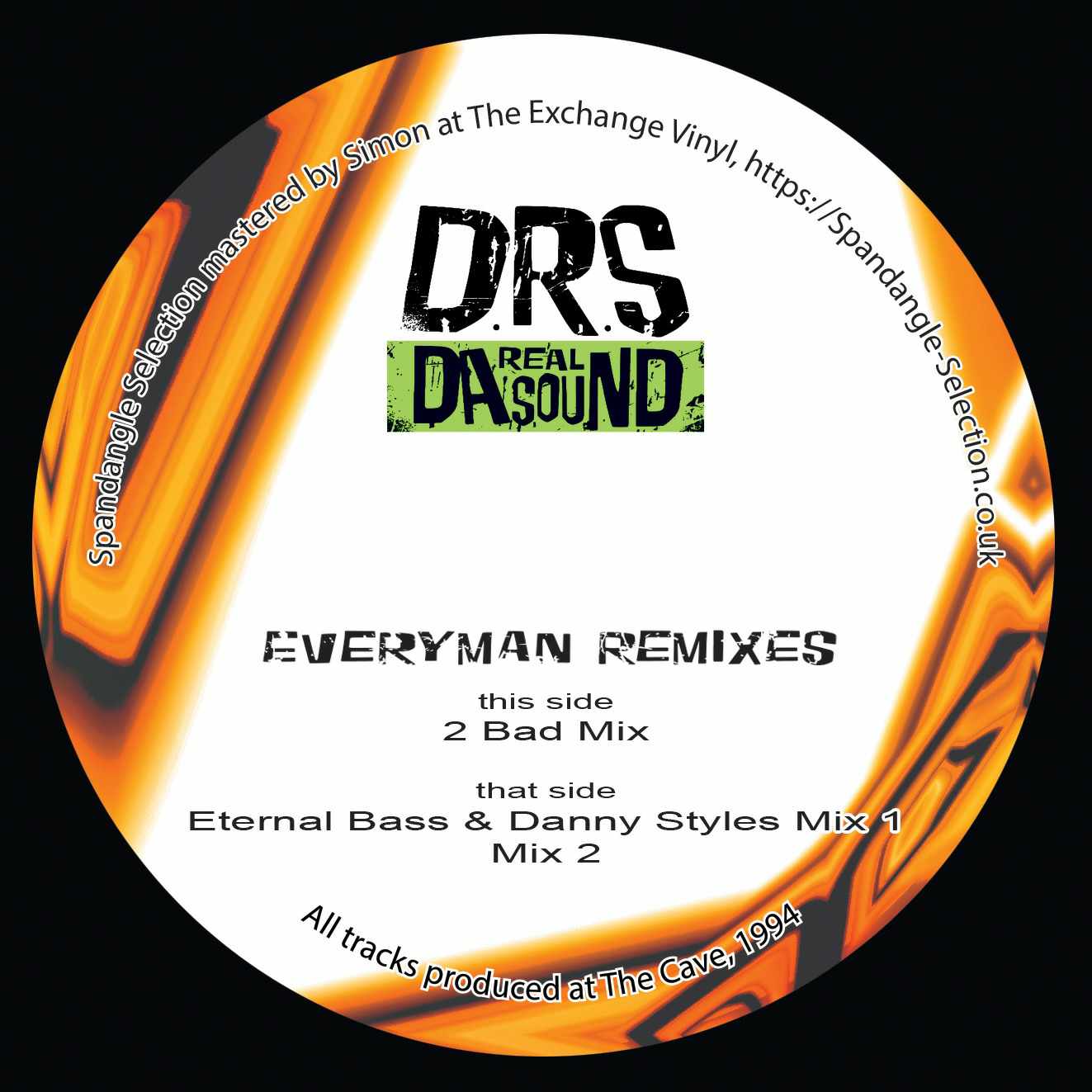 D.R.S. - Spandangle Selection Vol. 27 EP (ORANGE VINYL)