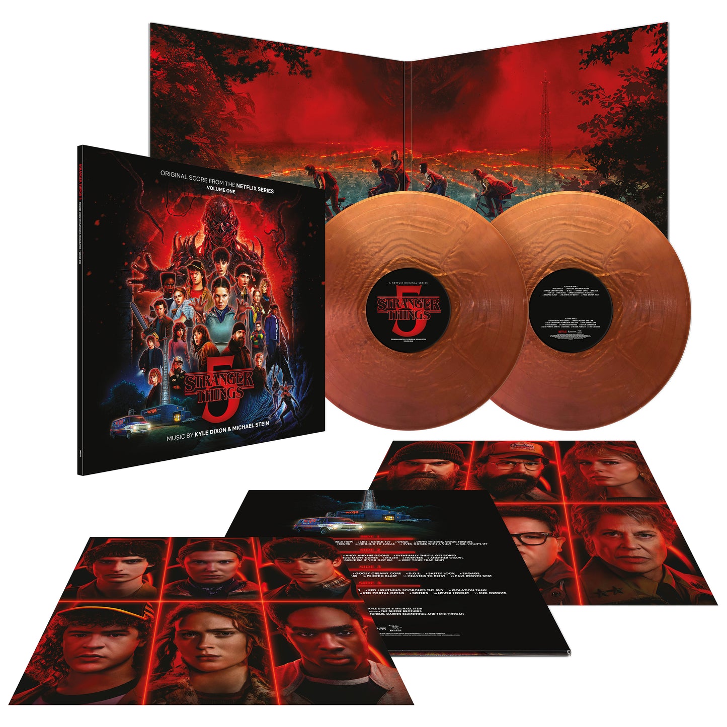 Kyle Dixon & Michael Stein - Stranger Things 5 (Original Score - Volume One) [Metallic Bronze 2LP]