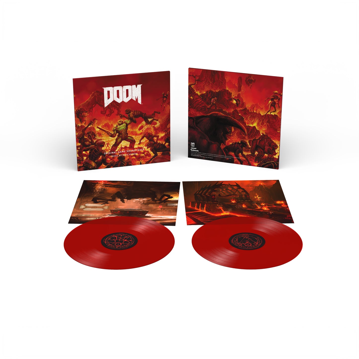 Mick Gordon - DOOM (Original Soundtrack) [2LP Transparent Red]