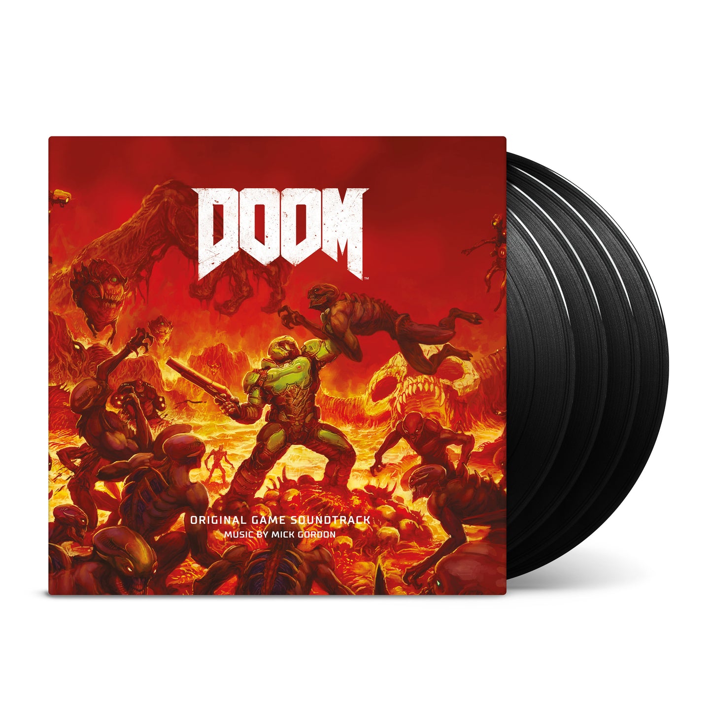 Mick Gordon - DOOM (Original Soundtrack) [4LP Black]