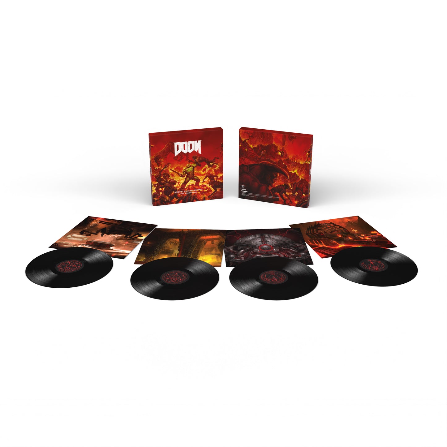 Mick Gordon - DOOM (Original Soundtrack) [4LP Black]
