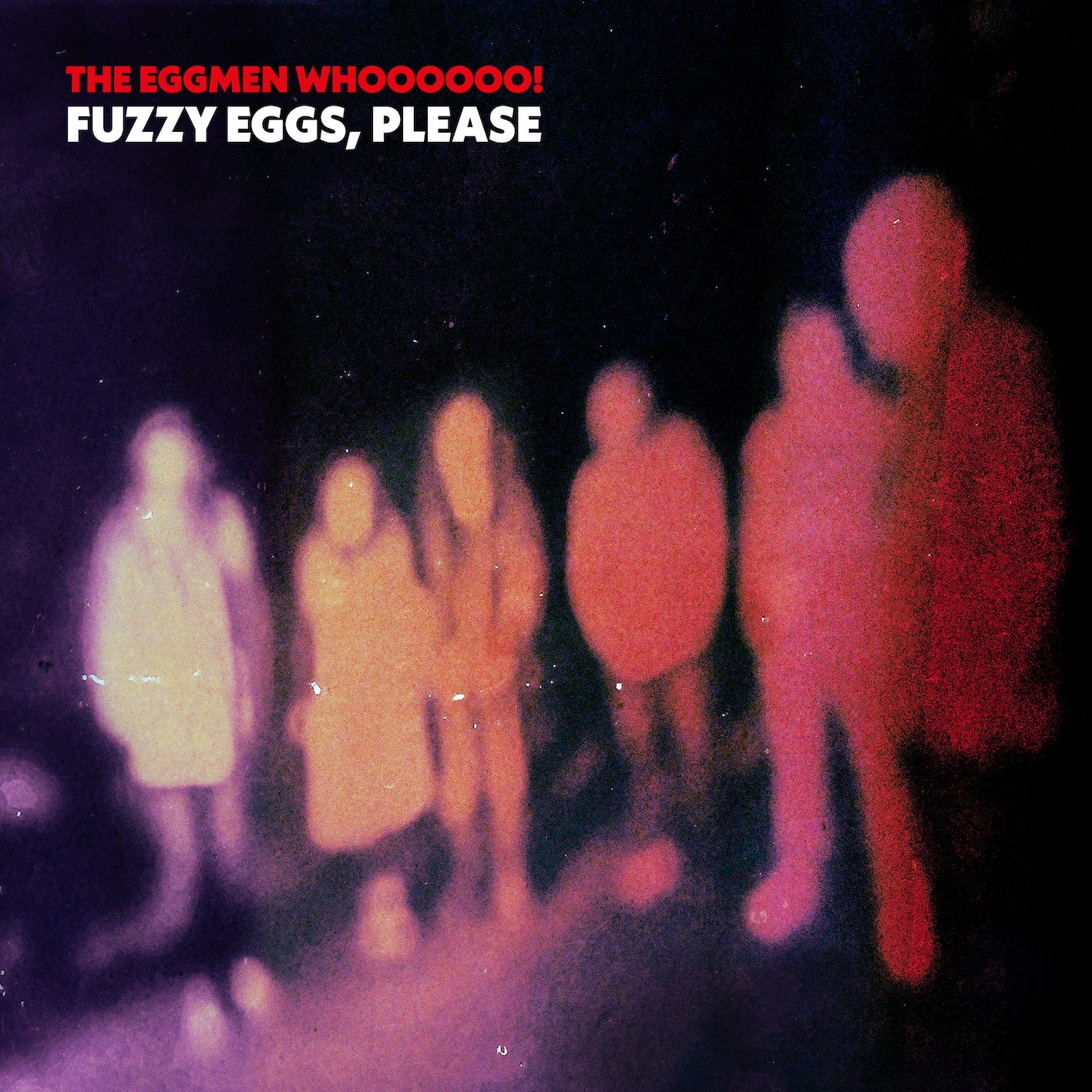 The Eggmen Whoooooo! - Fuzzy Eggs, Please [White with Red Streaks LP]