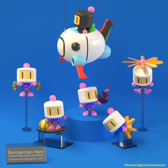 Jun Chikuma - Bomberman Hero [Blue and Pink Swirl]