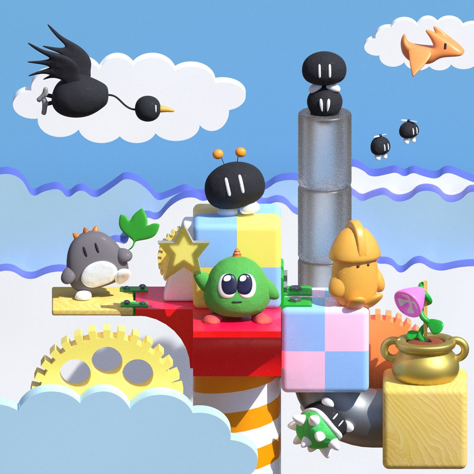 Masashi Kageyama - Gimmick [Clear with Green & Orange Splatter Vinyl]