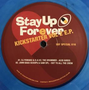 Various Artists - Kickstarter Vol 2 E.P. [blue vinyl]