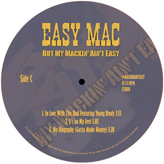 Easy Mac (Mac Miller) - But My Mackin' Ain't Easy [2nd Version] (Random Coloured Vinyl)